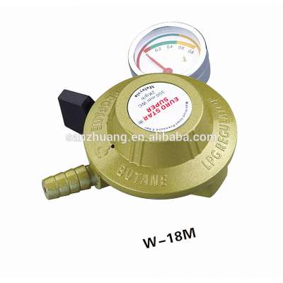 LPG PRESSURE REGULATOR GAS REGULATOR WITH METER