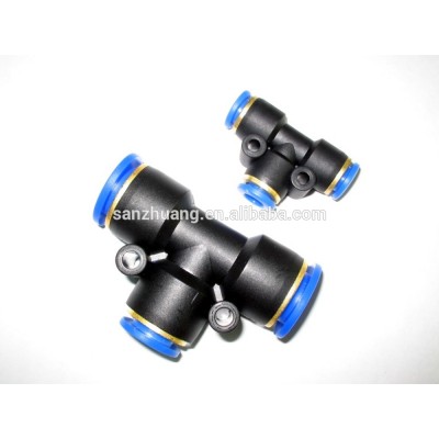 plastic quick connect pneumatic fitting , plastic push fitting ,